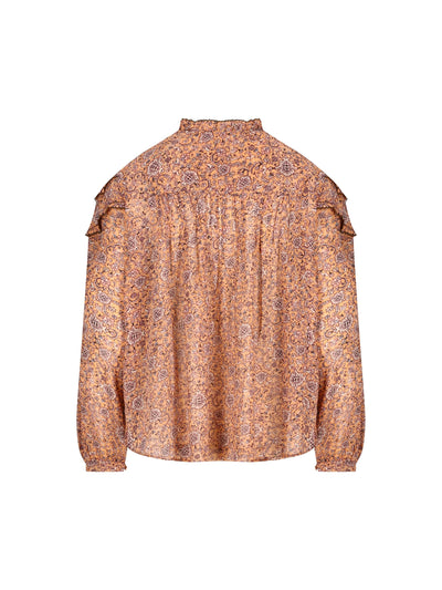 Camicia in cotone e poliestere. 25AHT0681FA-C3J06E 11RU ISABEL MARANT ETOILE 