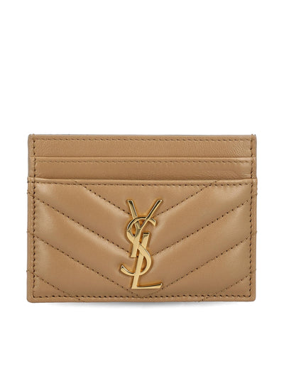 Porta carte realizzato in pelle. 423291 AAA442357 SAINT LAURENT 