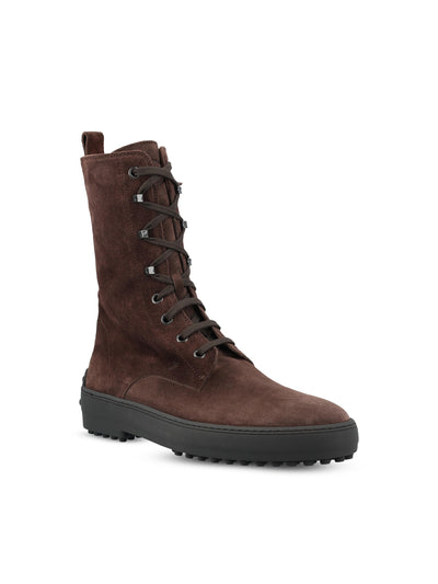 Stivale realizzato in pelle di vitello scamosciata. XXW84L0JU70RE0 S808 TOD'S 