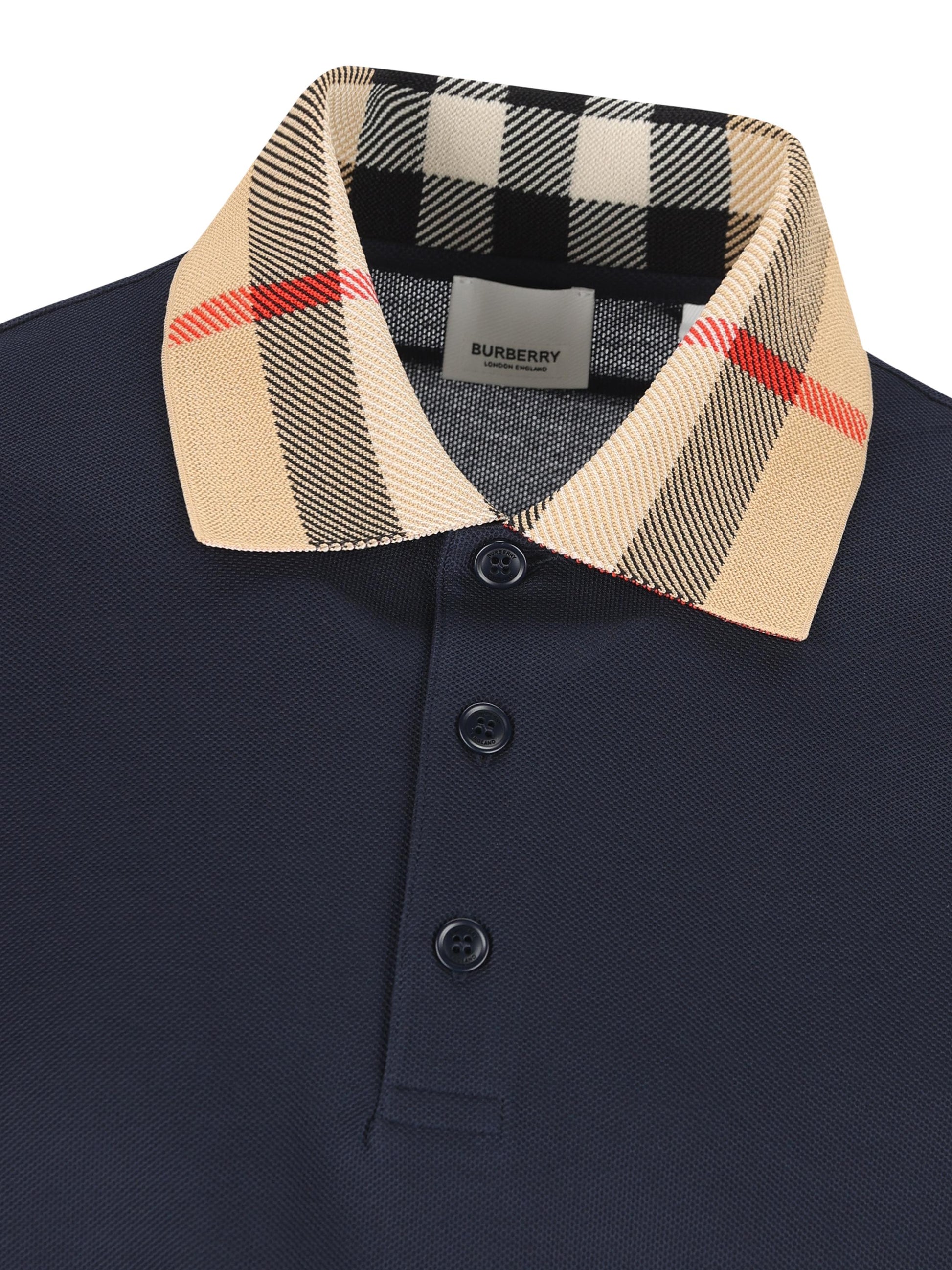 Polo realizzata in cotone. 8072661 B3590 BURBERRY 