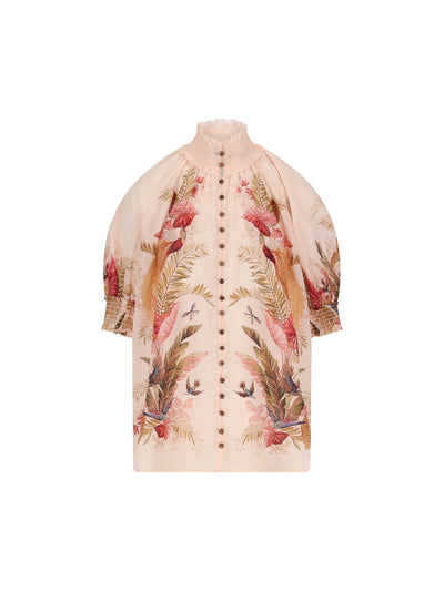 Camicia in ramiè 4556TSS253 CRMPLMFLO ZIMMERMANN 