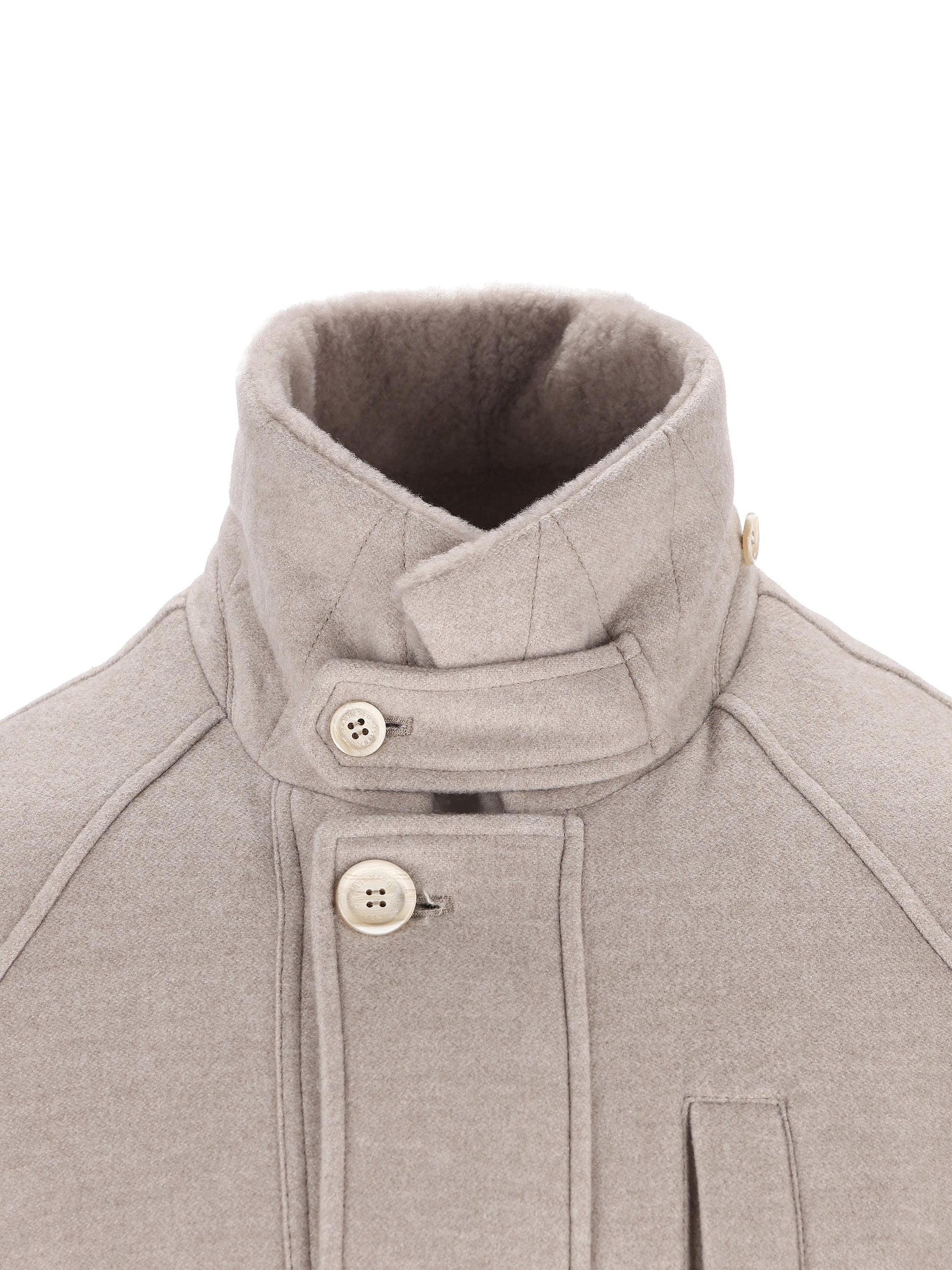 Cappotto realizzato in cashmere. MT4016390 C2421 BRUNELLO CUCINELLI 