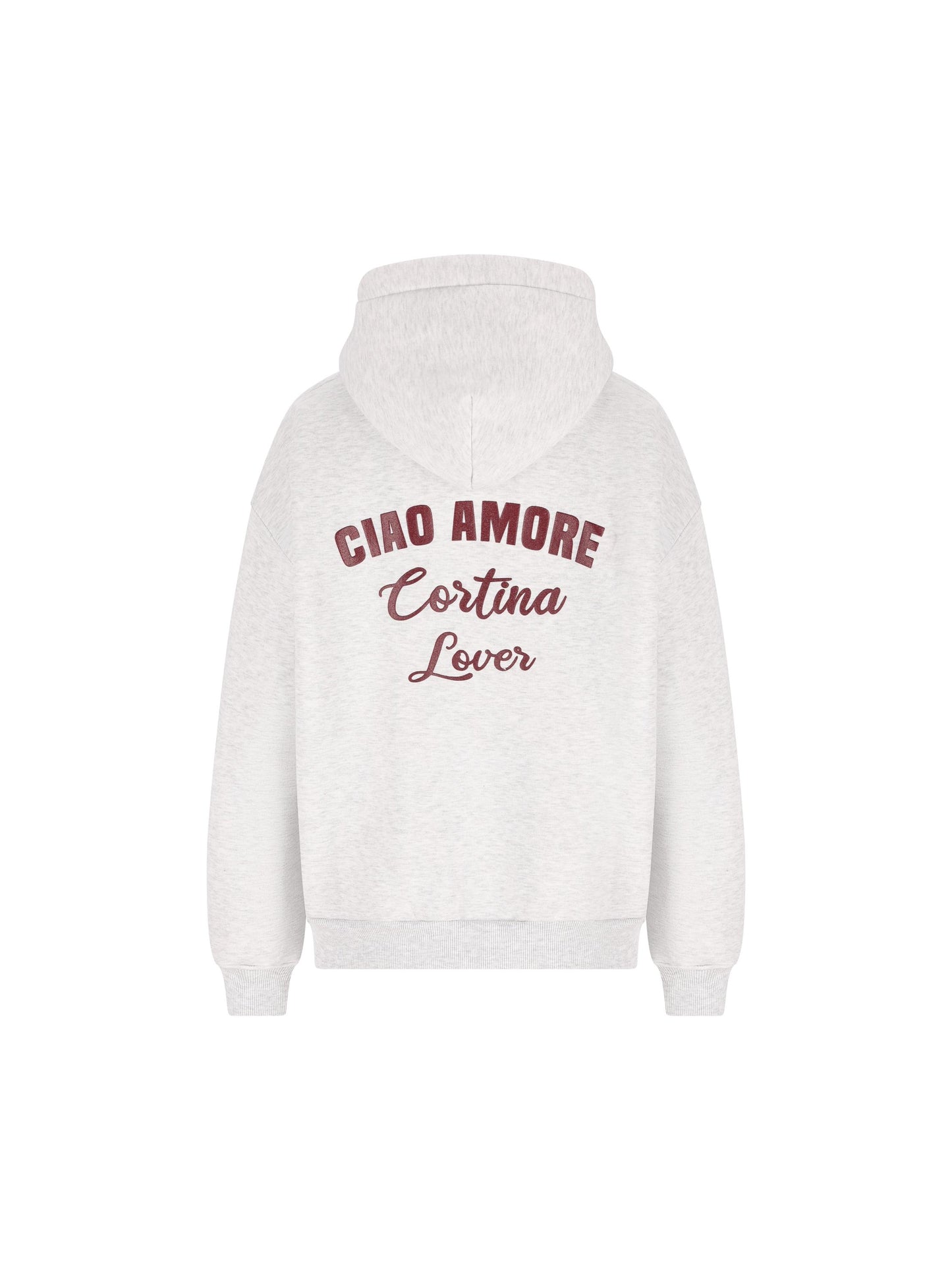 Felpa con cappuccio Ciao Amore Cortina Lover F25ET2322K 38 GIADA BENINCASA 