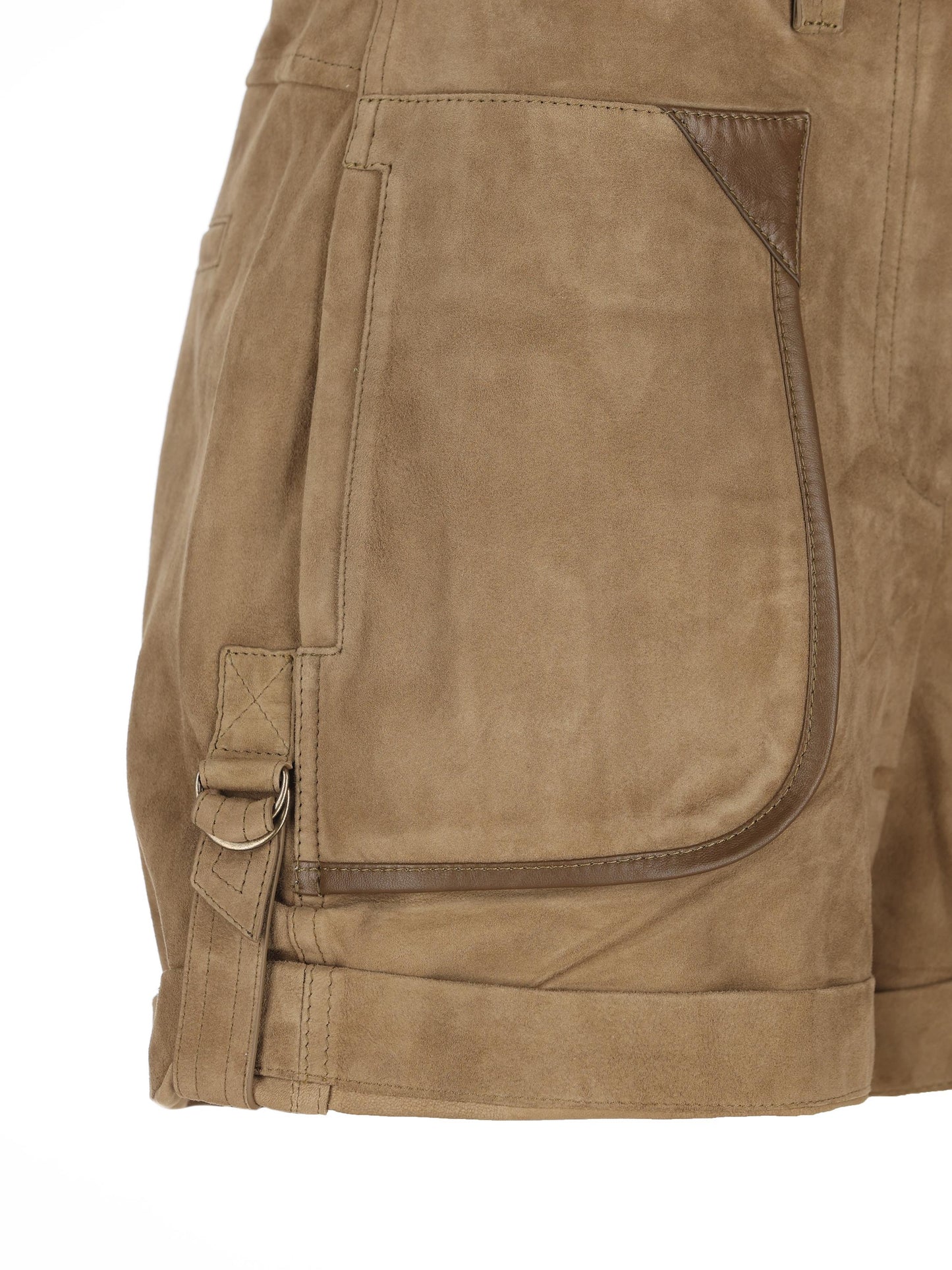 Shorts realizzati in pelle di capra. 26ESH0287FA-D2B01I 50BZ ISABEL MARANT 