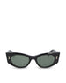 Occhiali da sole in acetato giapponese. AKS-103A-52 BLK AKONI 