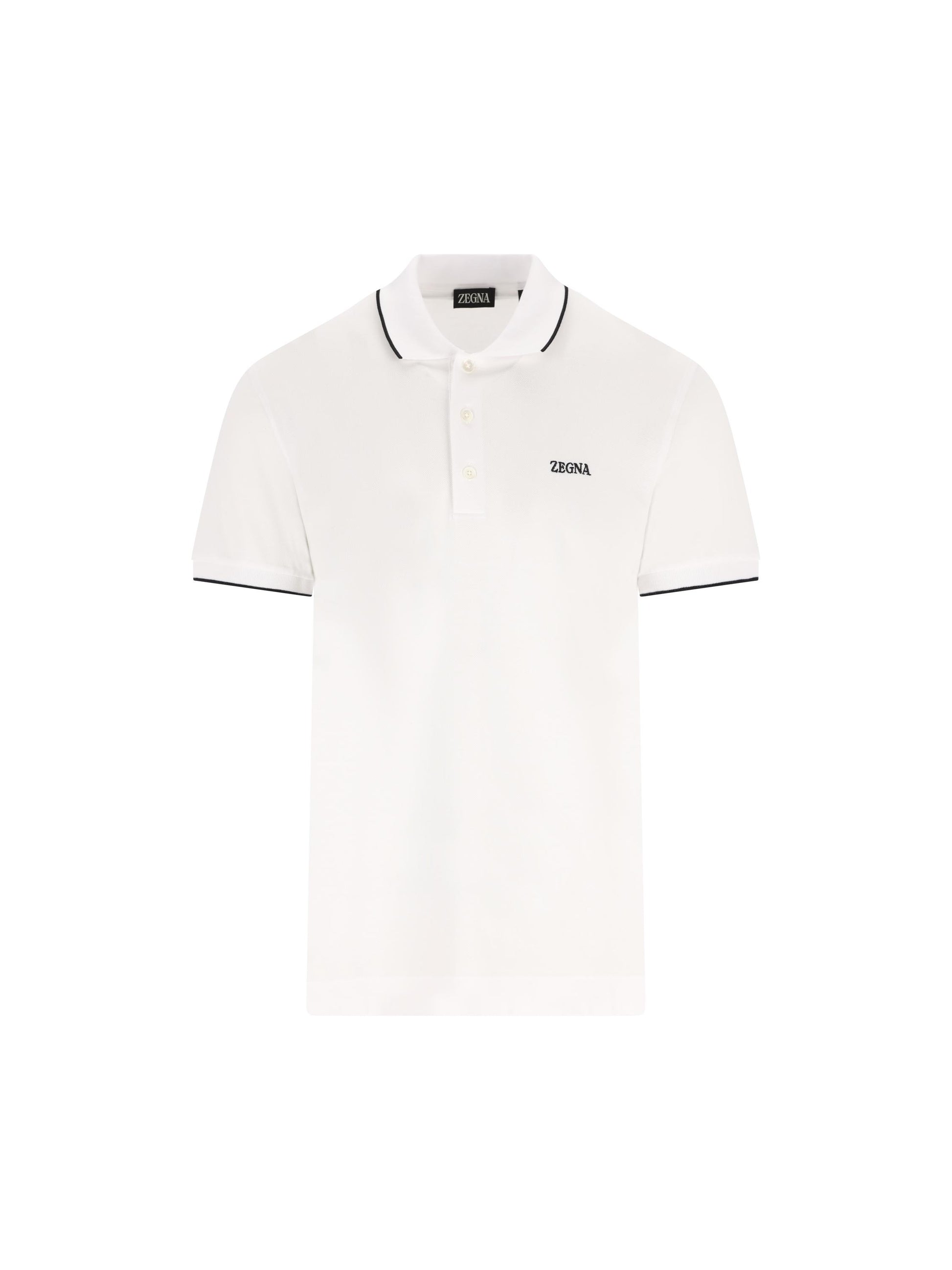 Polo realizzata in cotone. RE7358A5 B746N00 ZEGNA 
