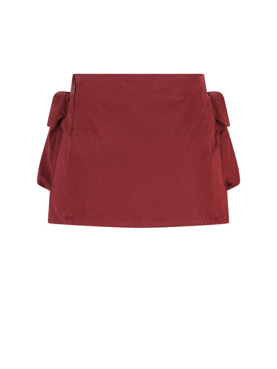 Gonna realizzata in cotone. MG2610 19CVF0399 MIU MIU 