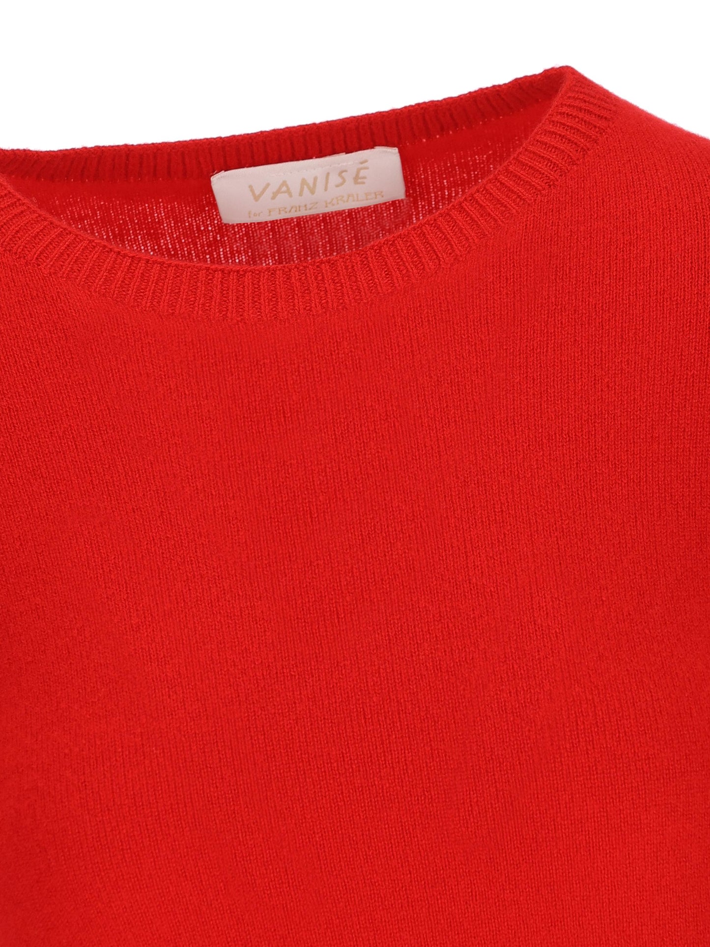 Maglia realizzata in cashmere. V36614 FUOCO VANISE' 