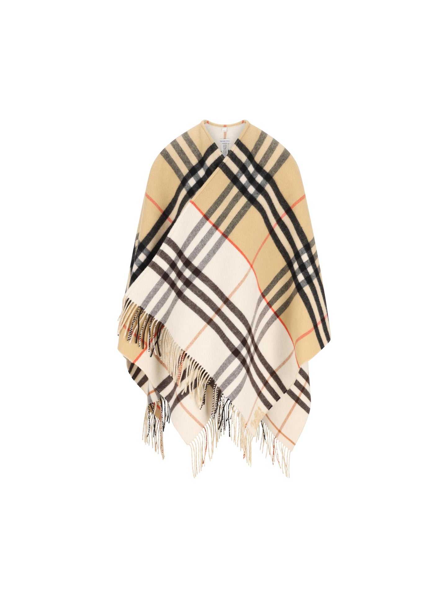 Mantella realizzata in lana e cashmere. 8117678 A2021 BURBERRY 