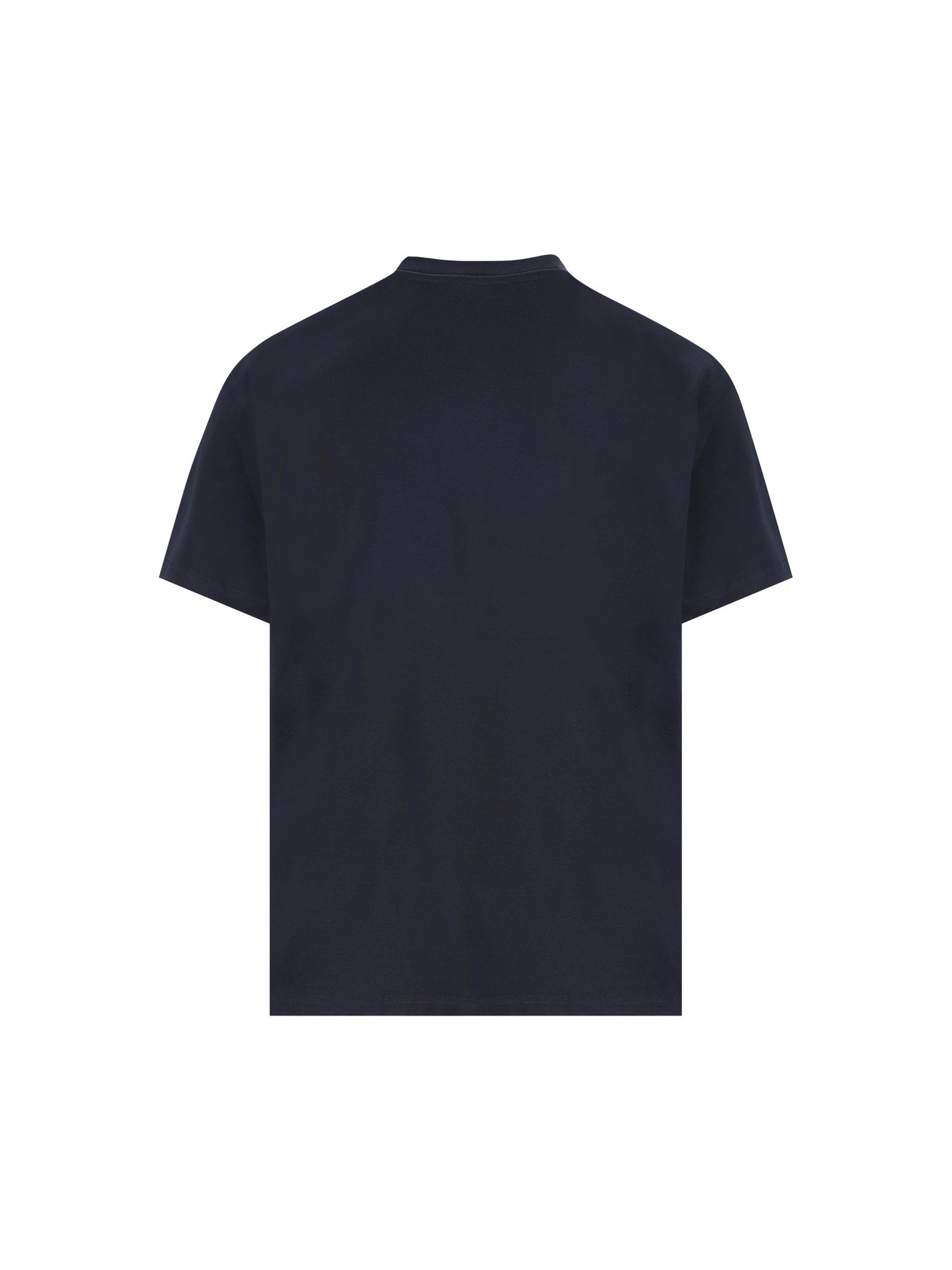 T-shirt GIVENCHY Paris in cotone blu navy e bianco BM71NK3YRS 411 GIVENCHY 