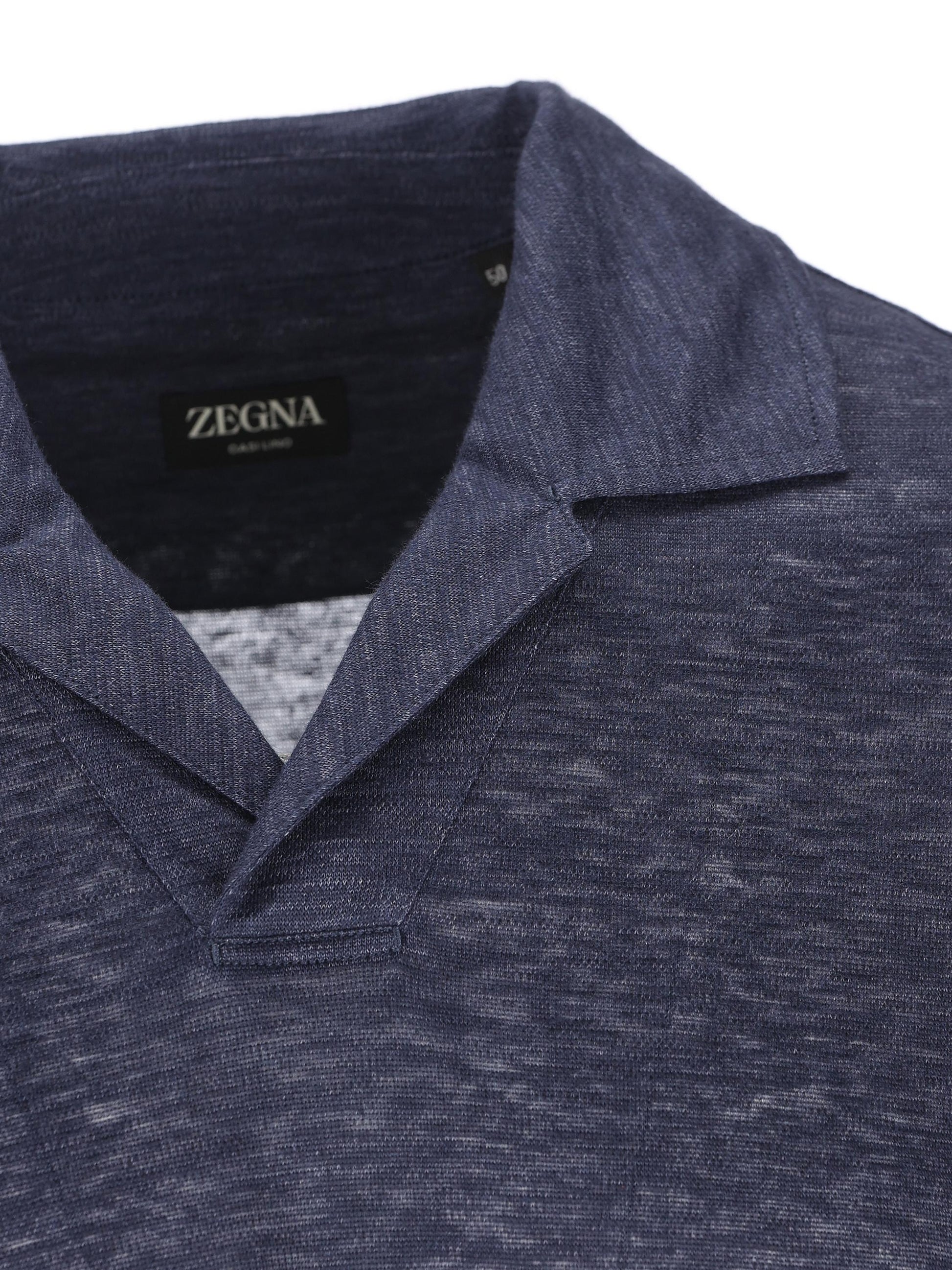 Polo realizzata in lino. UH352A3 H747422 ZEGNA 
