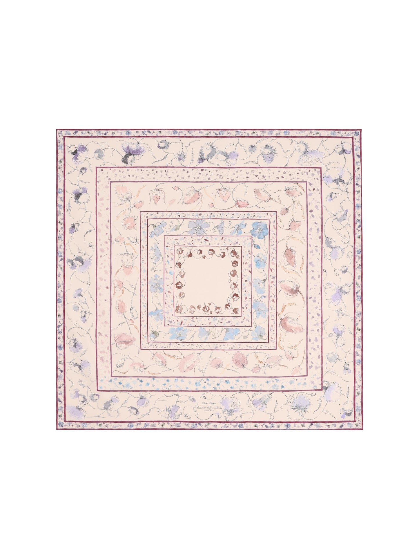 Foulard realizzato in seta. FAR0271 T2BD LORO PIANA 