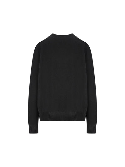 Maglia realizzata in lana e cashmere con logo ricamato BW90VD4ZSN 001 GIVENCHY 