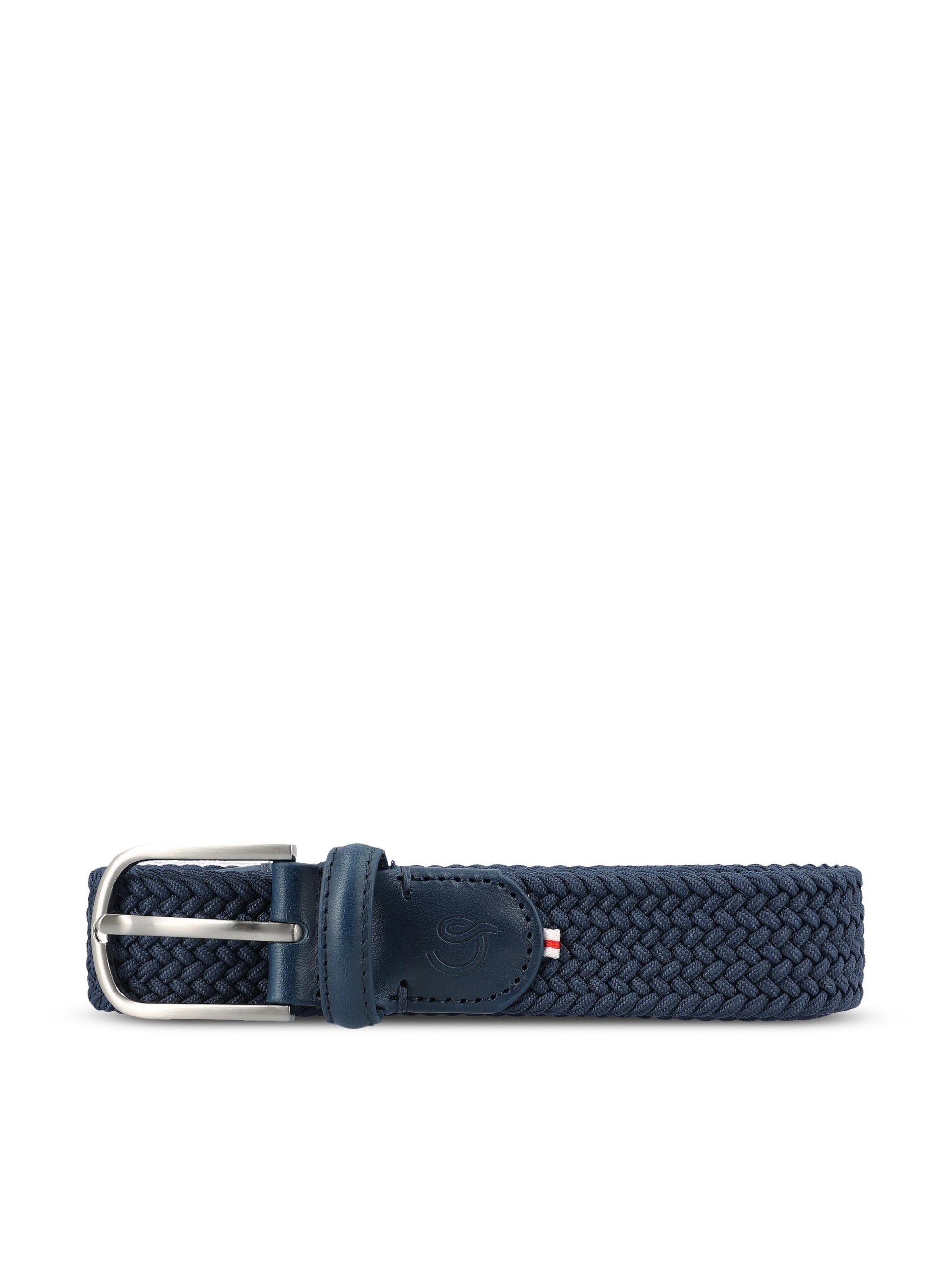 Cintura realizzata in pelle conciata al vegetale. LBMIABLU B10-100170 LA BOUCLE 