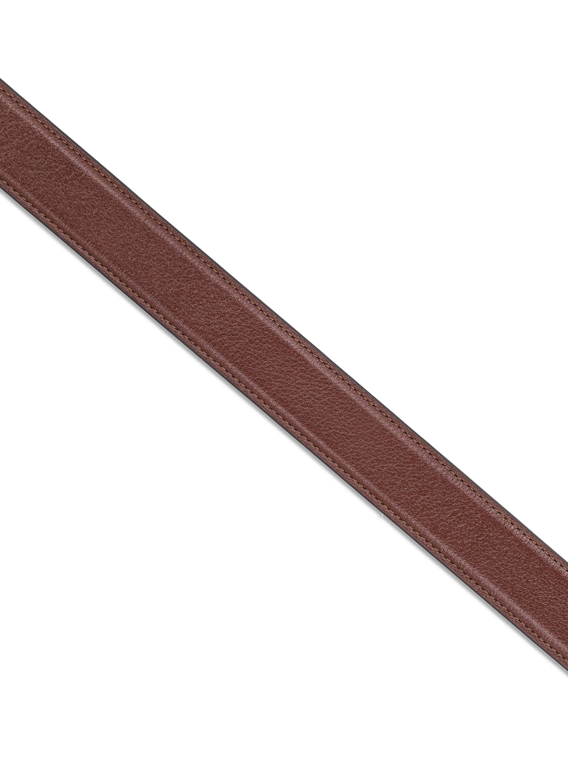 Cintura realizzata in pelle di bufalo e ottone. CH26SBB14BLB 27M CHLOE' 