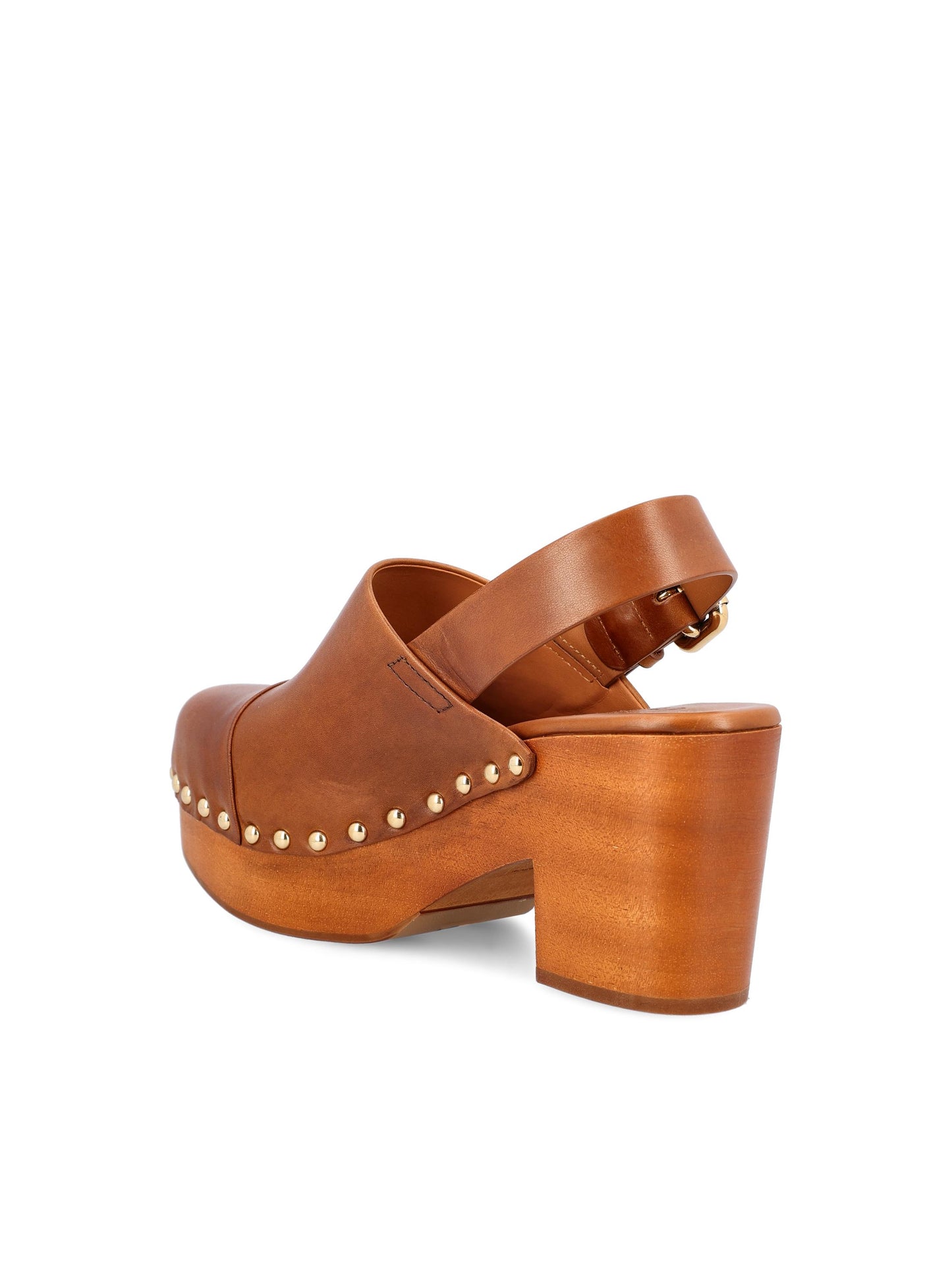 Zoccoli realizzati in pelle di vitello. CHC25U10VLT 27T CHLOE' 