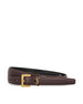 Cintura Sottile Cassandre in Pelle Box 554465 BOO0W6892 SAINT LAURENT 