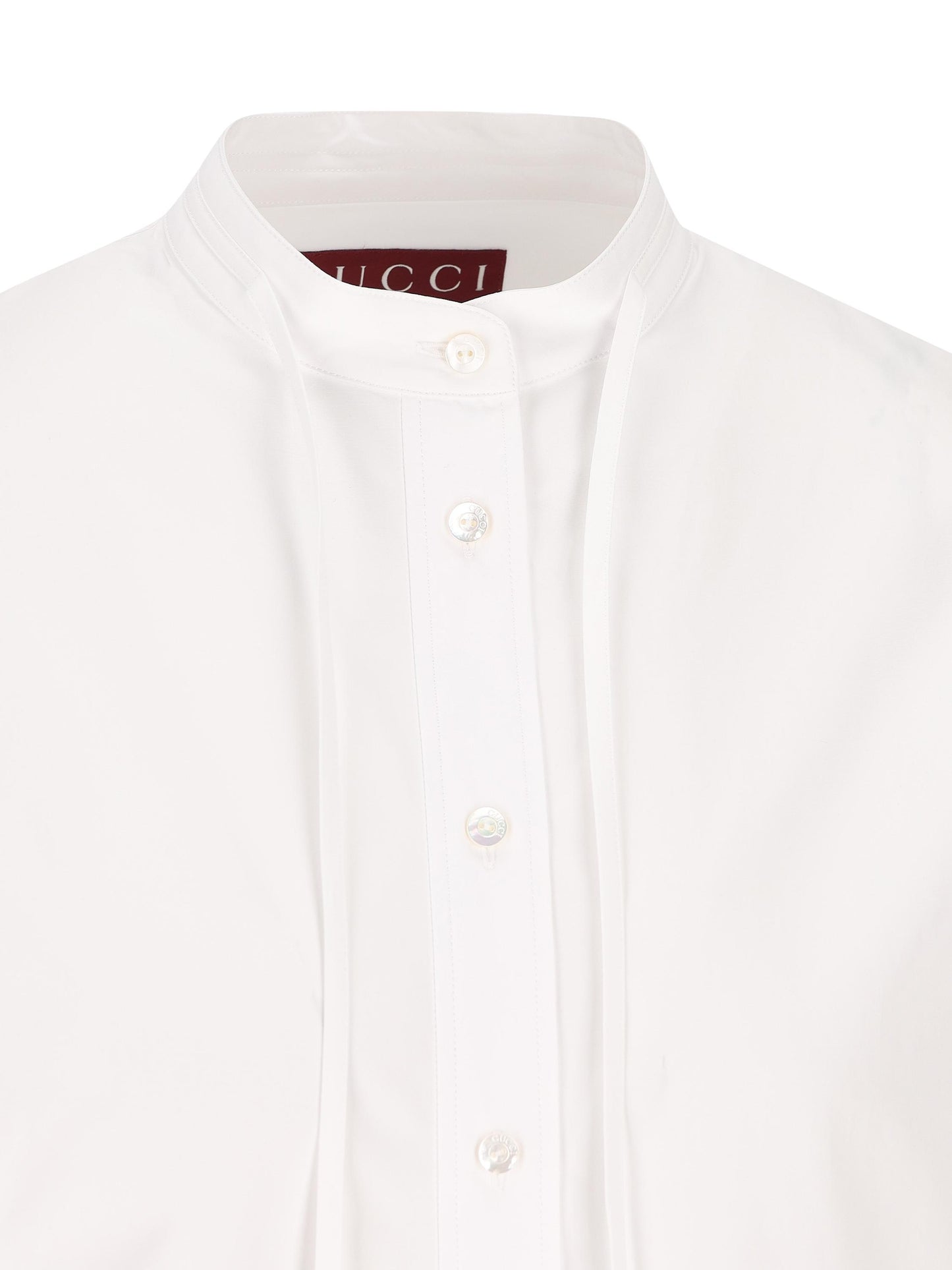 Camicia realizzata in popeline di cotone. 836454 Z7ADR9000 GUCCI 