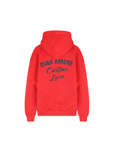 Felpa con cappuccio Ciao Amore Cortina Lover F25ET2322K 13 GIADA BENINCASA 