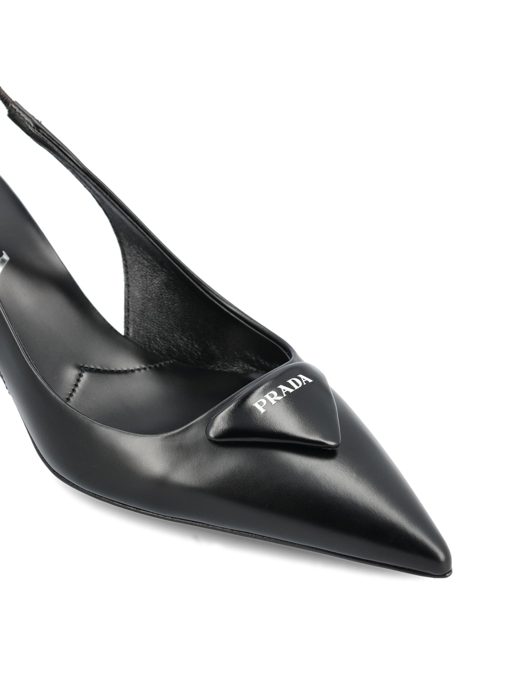 Décolleté slingback realizzate in pelle. 1I901M 055F0002 PRADA 