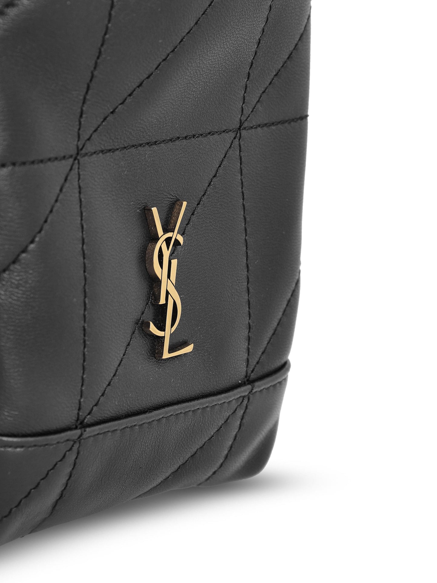 Secchiello realizzato in pelle. 863069 AAB321000 SAINT LAURENT 