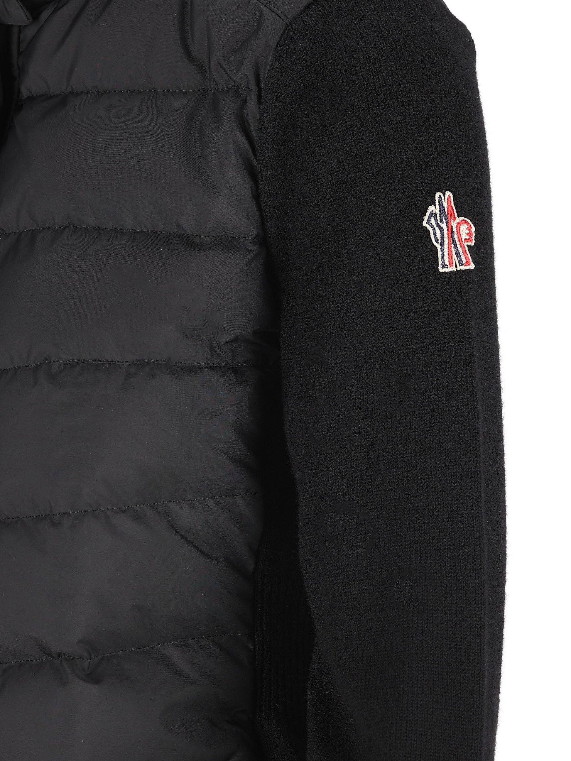 Cardigan realizzato in lana e poliammide. W9B00016 A9462999 MONCLER GRENOBLE 