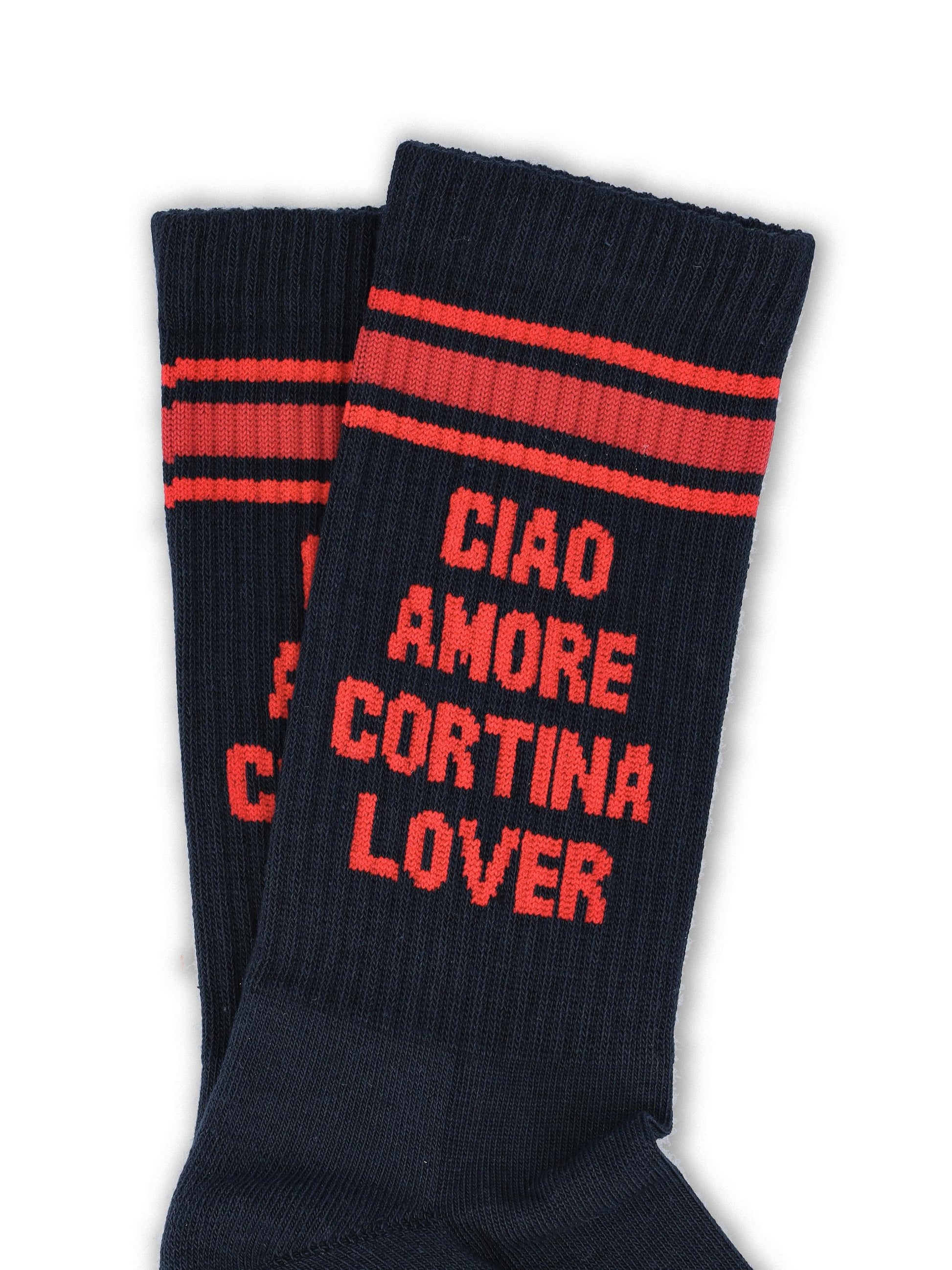Calzini in cotone "Ciao Amore Cortina Lover" 2901CK 03 GIADA BENINCASA 