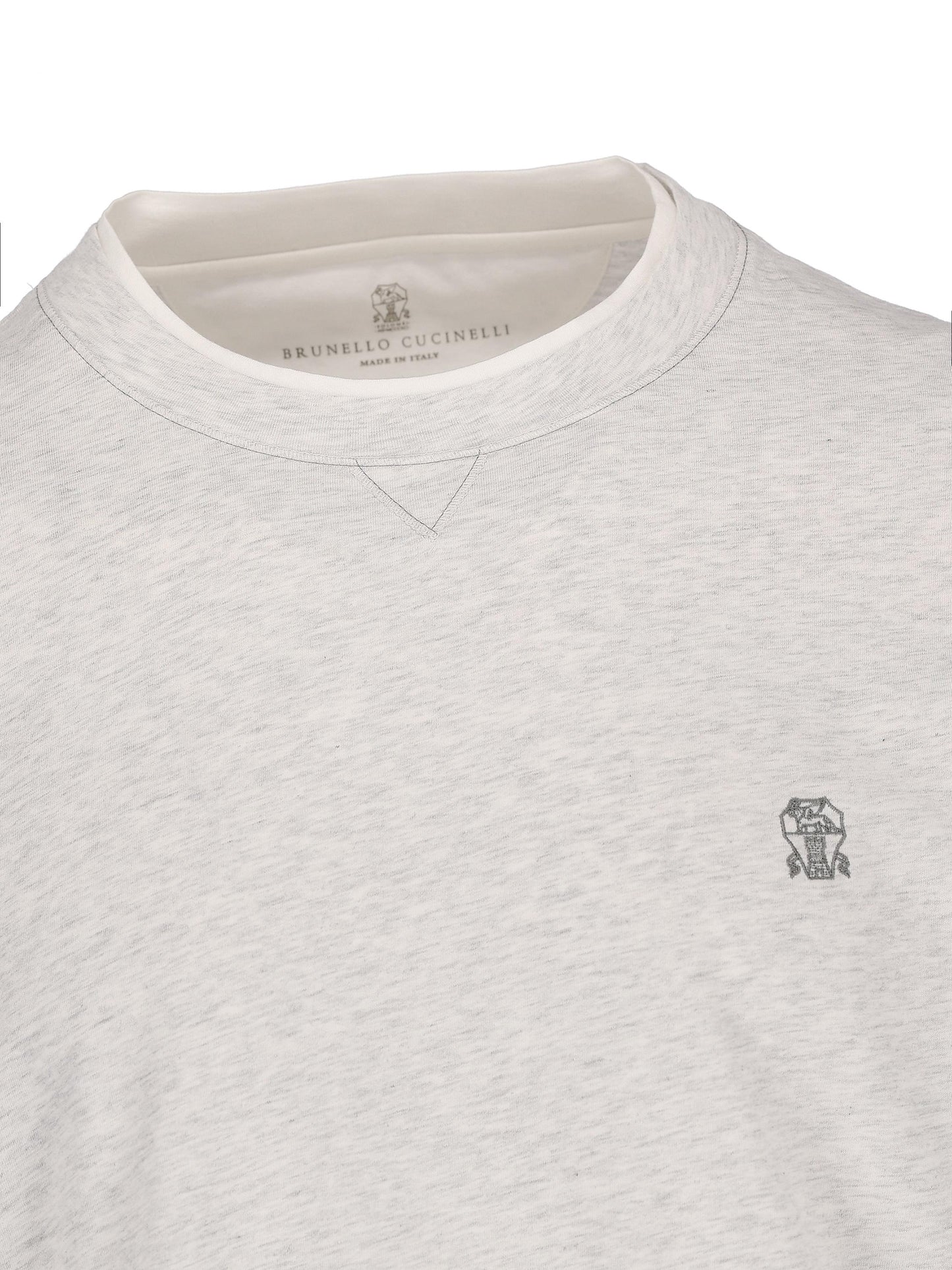 T-Shirt in cotone. M0B137451G CY887 BRUNELLO CUCINELLI 