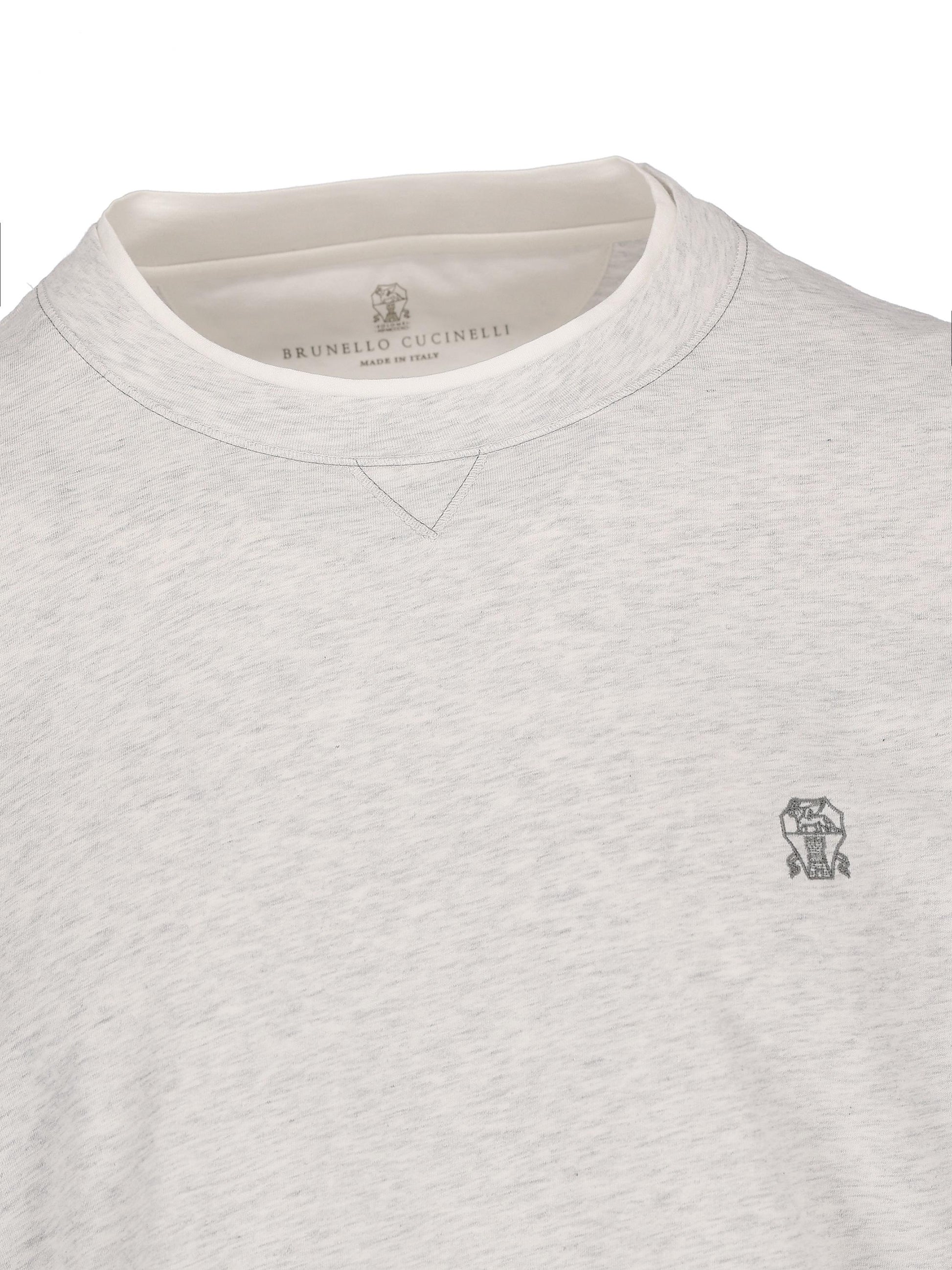 T-Shirt in cotone. M0B137451G CY887 BRUNELLO CUCINELLI 