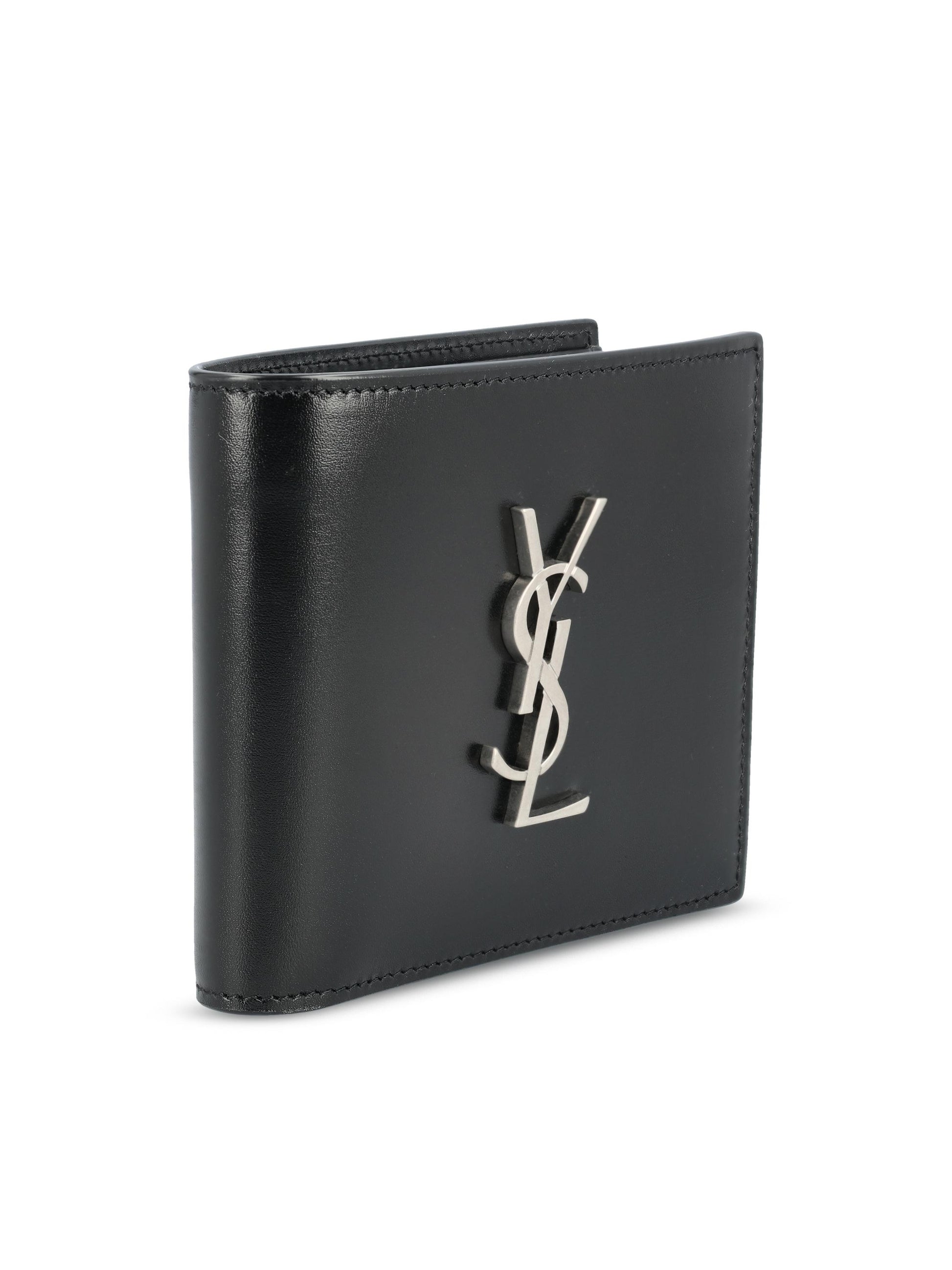 Portafoglio realizzato in pelle di vitello. 453276 0SX0E1000 SAINT LAURENT 