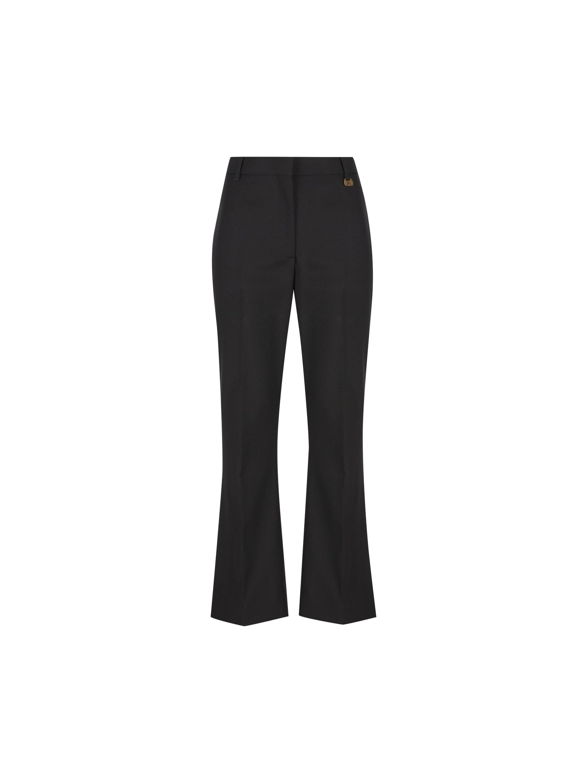 Pantaloni svasati in lana. 8126531 A1189 BURBERRY 
