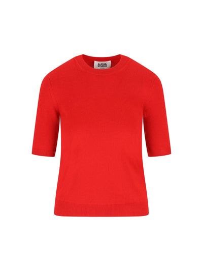 Maglia in Cashmere Manica Corta 4320C 2011 ALPHA STUDIO 