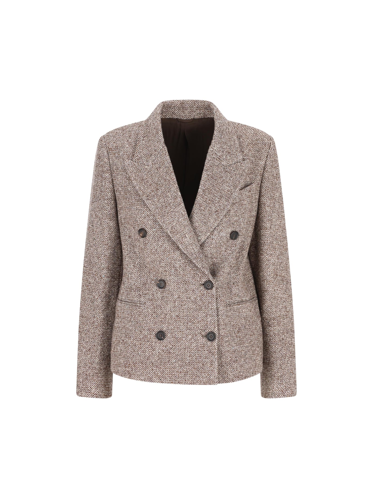 Giacca realizzata in lana vergine e seta. MG5317329 C6321 BRUNELLO CUCINELLI 