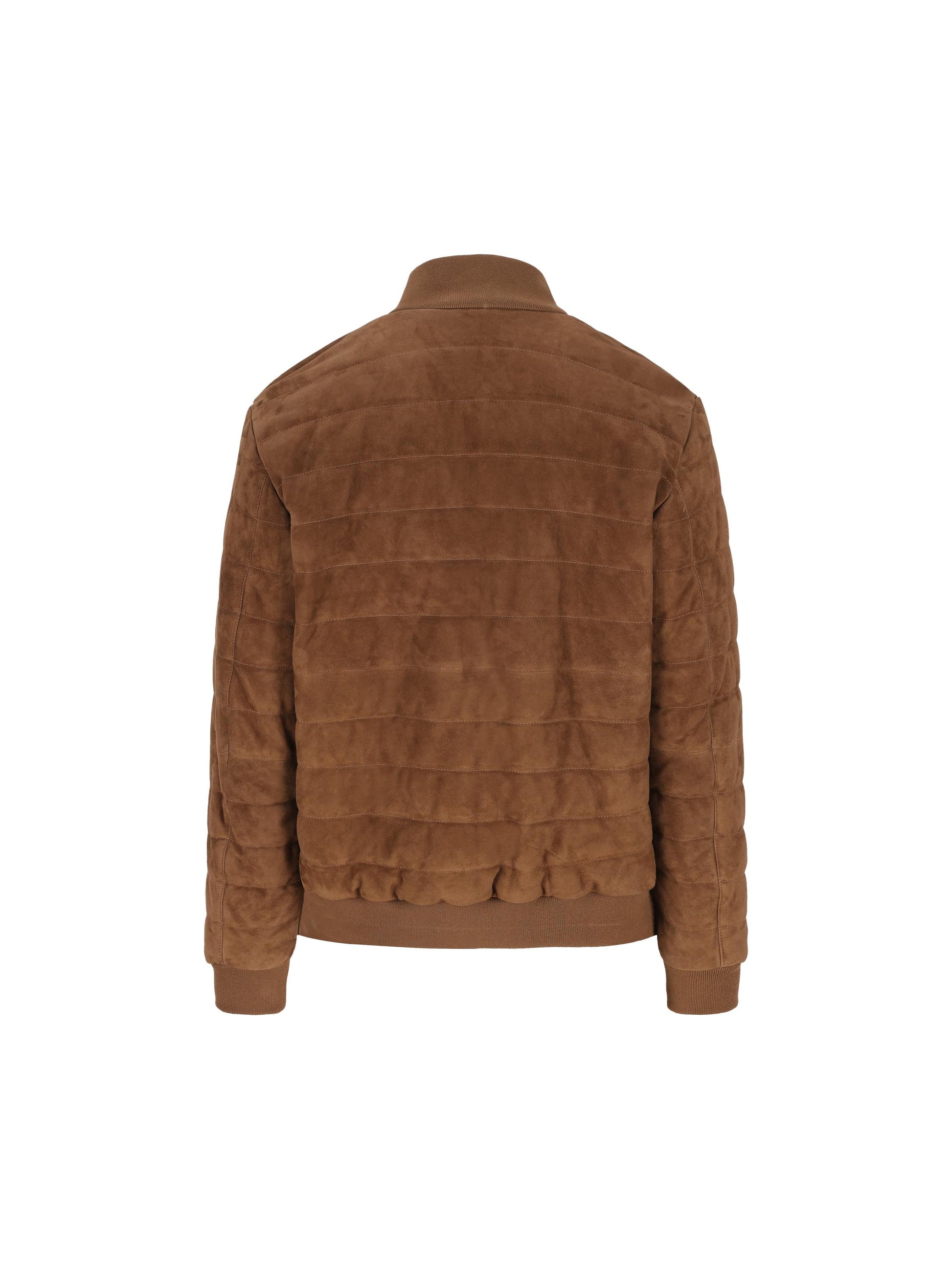 Bomber realizzato in pelle. NAM21510240XQH S410 FAY 