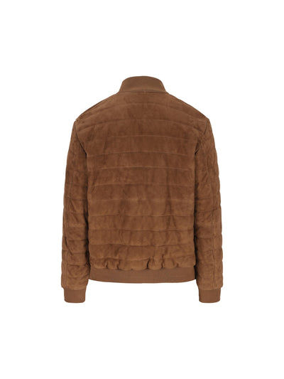 Bomber realizzato in pelle. NAM21510240XQH S410 FAY 