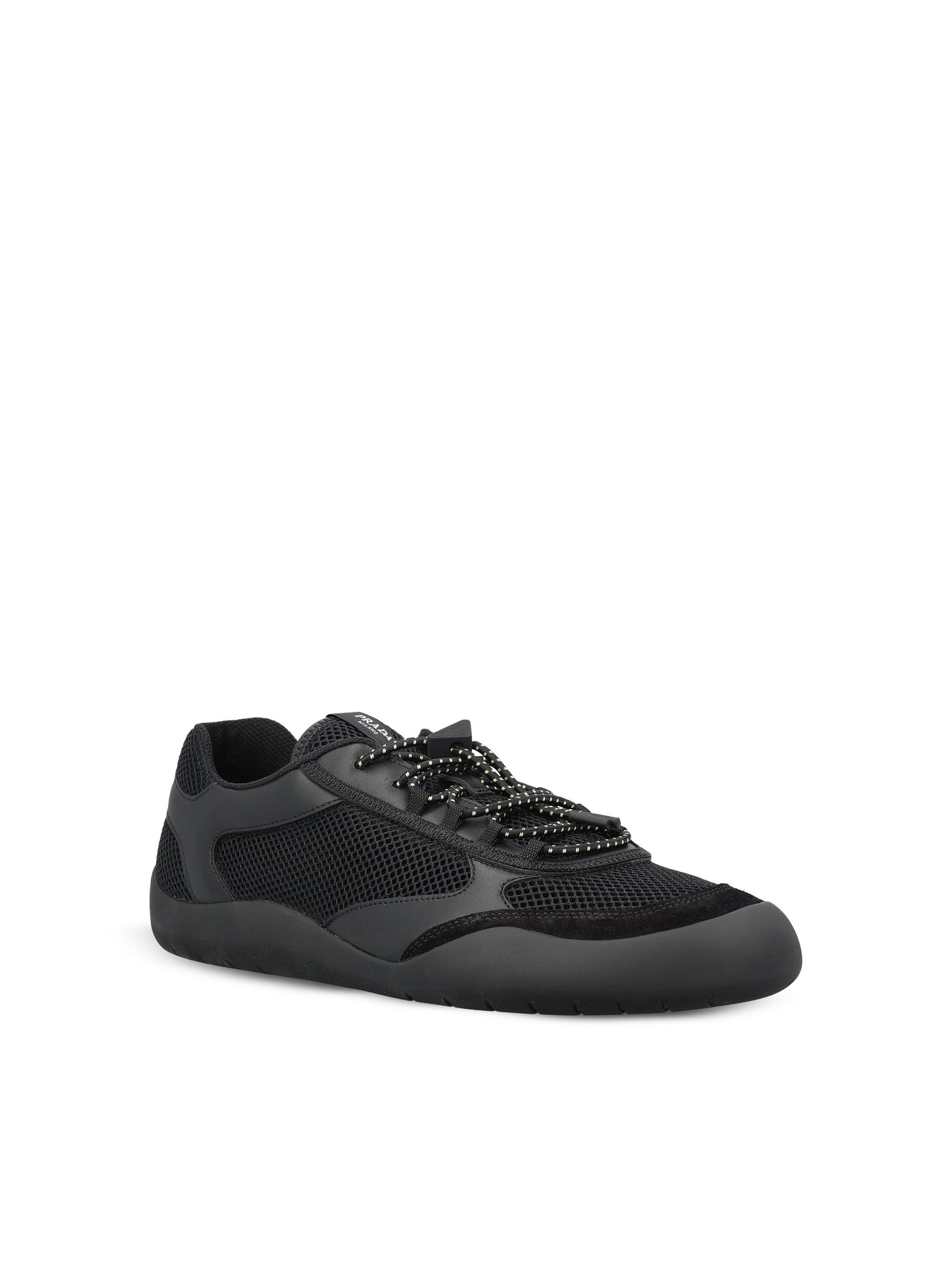 Sneakers realizzate in pelle di vitello e mesh. 2EE468 3ZM0F0002 PRADA 