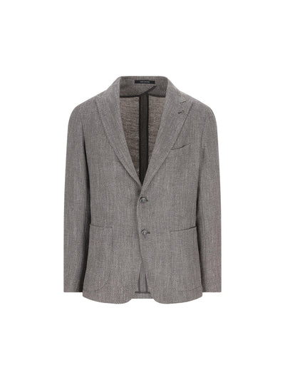 Blazer monopetto in misto lana-seta 1SMC26K AIC90019ES873542 TAGLIATORE 