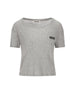 T-Shirt realizzata in cotone. MJN466 133OF0031 MIU MIU 