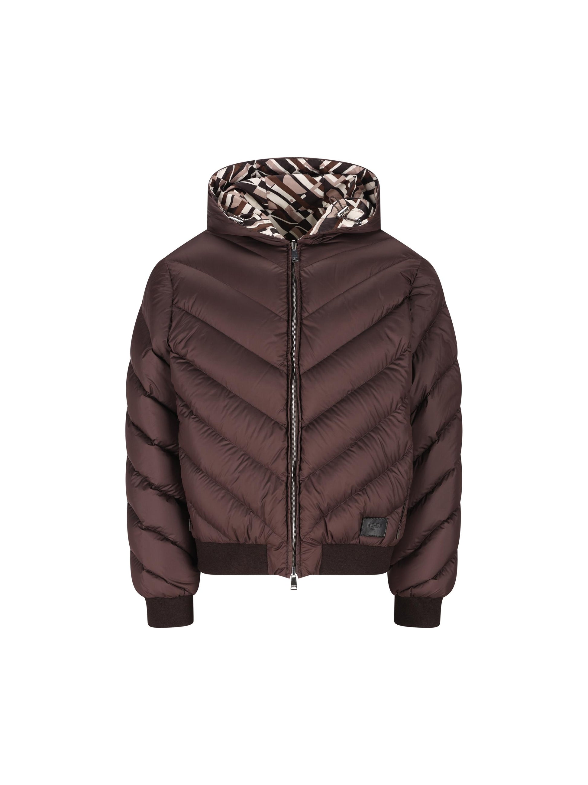 Piumino reversibile realizzato in poliestere. FAA969 AVIFF0DHP FENDI 