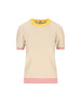 Maglia realizzata in cotone e seta. FZXE94 AW4SF0WC4 FENDI 