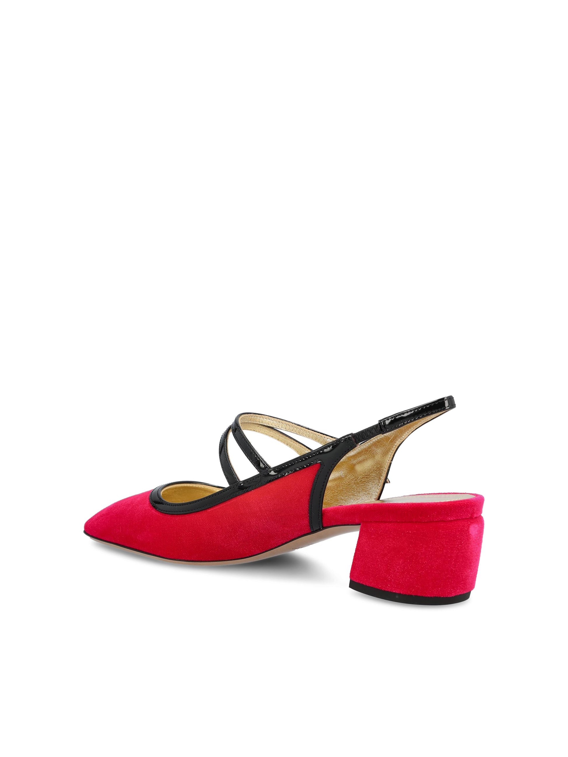 Slingback realizzate in tessuto. 01K828 787854001 SALVATORE FERRAGAMO 