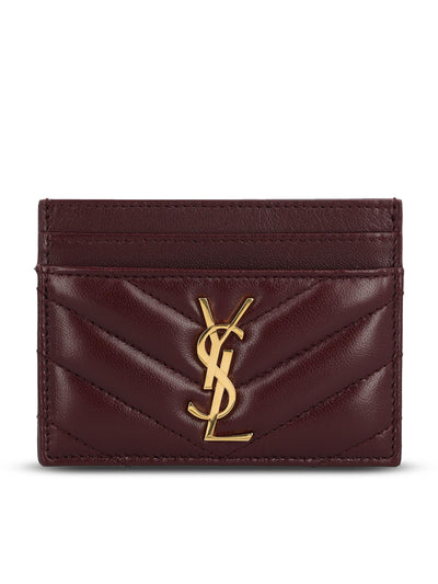 Porta carte realizzato in pelle. 423291 AAA446195 SAINT LAURENT 