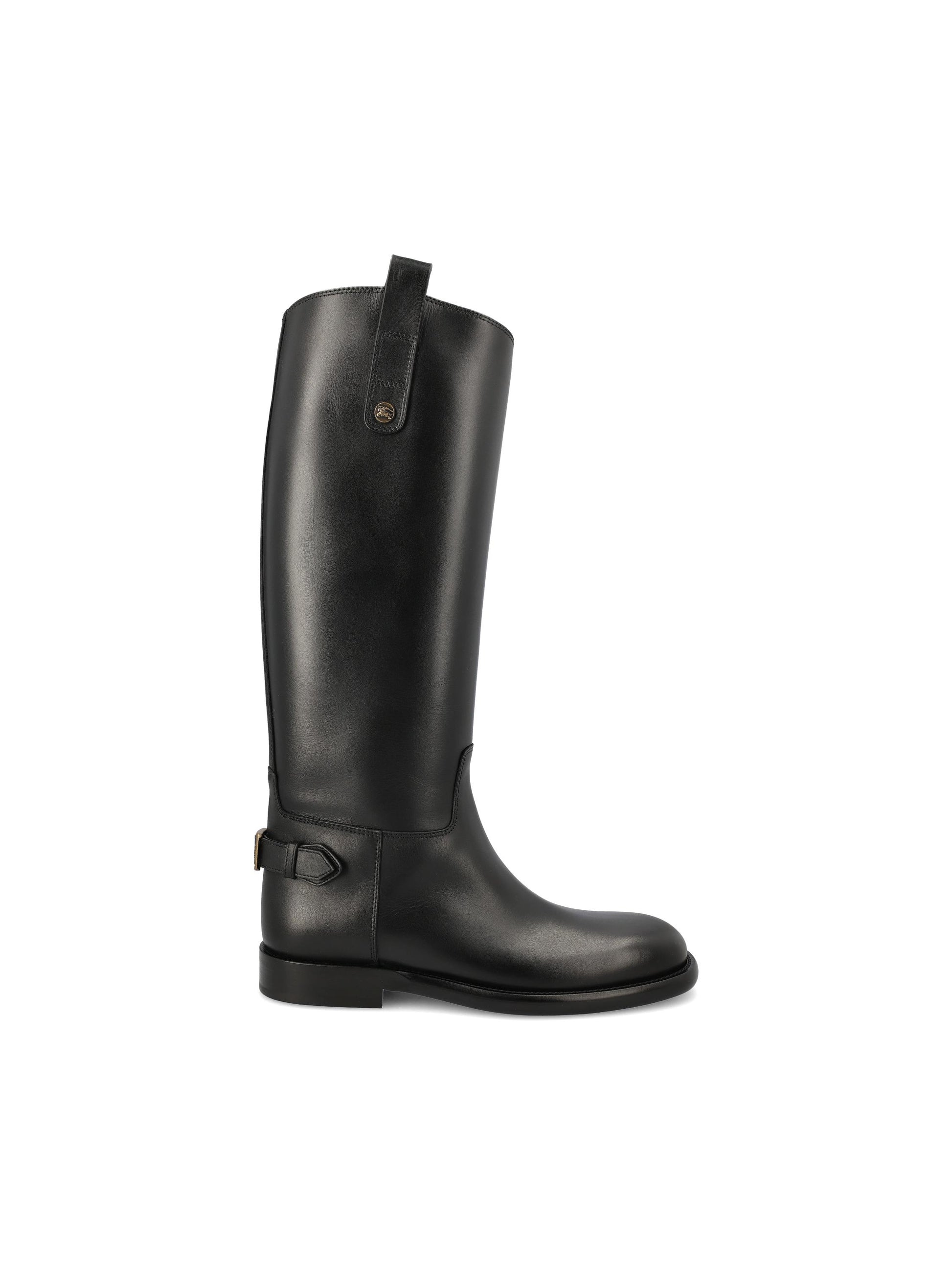 Stivali realizzati in pelle. 8114385 A1189 BURBERRY 