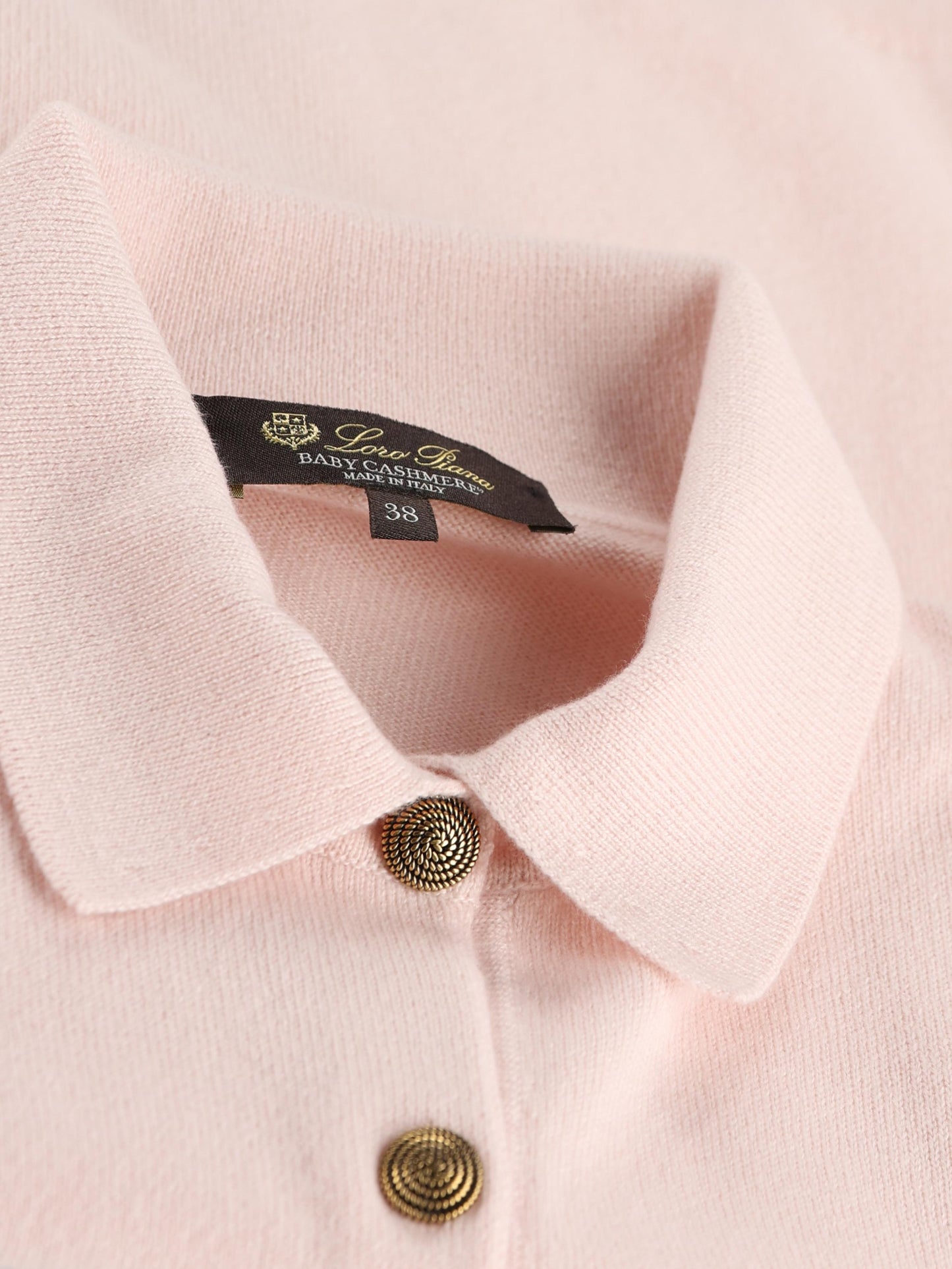 Polo realizzata in baby cashmere. FAQ8646 30G3 LORO PIANA 