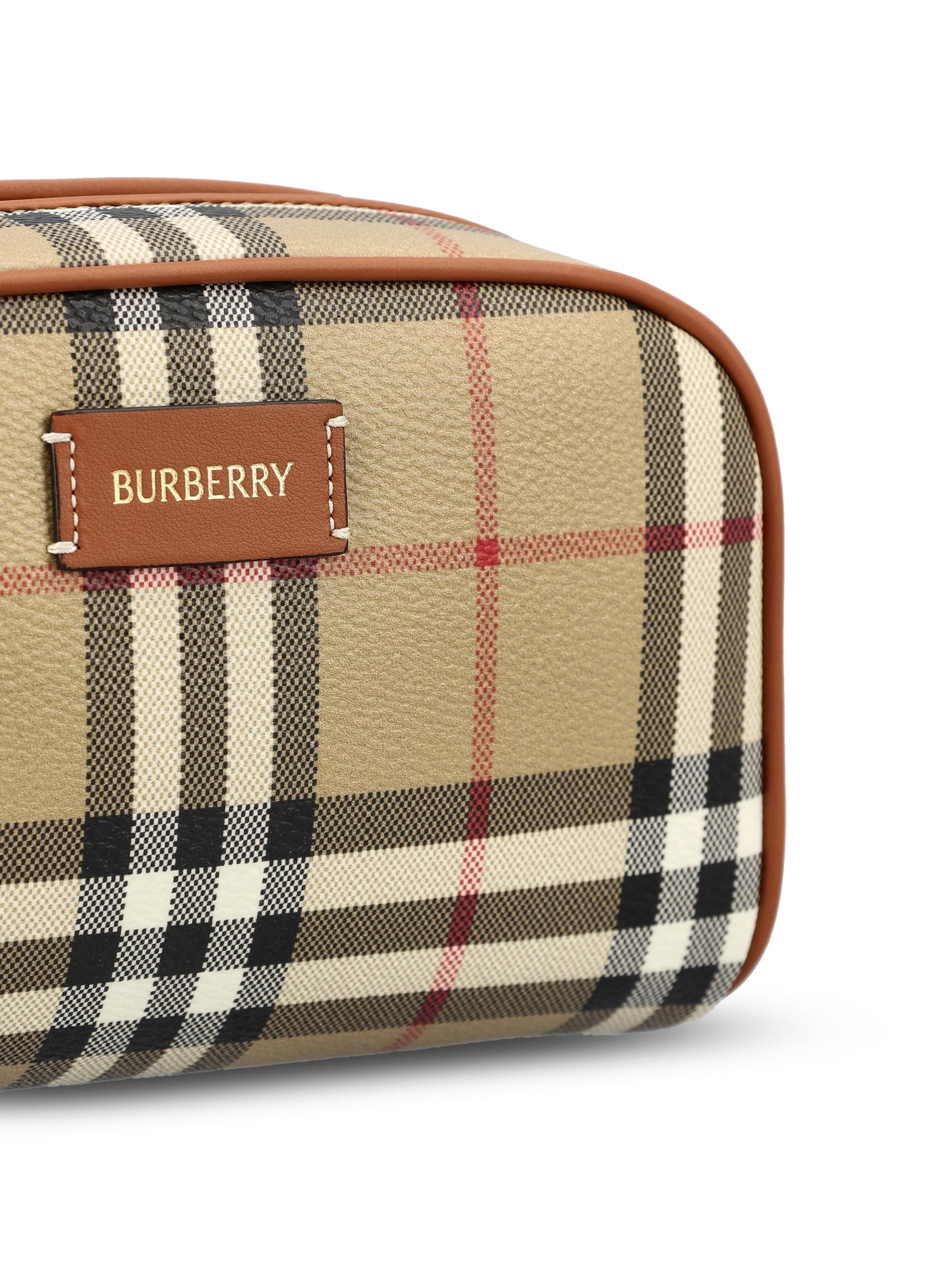 Pouch realizzata in misto cotone 8109811 A9534 BURBERRY 