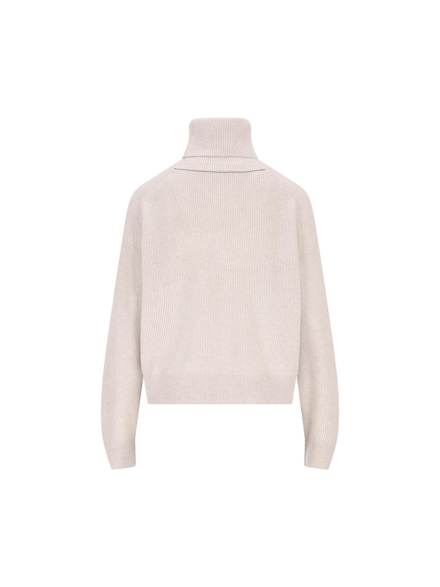 Maglia Collo Alto in Lana Vergine, Cashmere e Seta M16129313 C9610 BRUNELLO CUCINELLI 