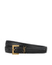Cintura Sottile Cassandre in Pelle Box 554465 BOO0W1000 SAINT LAURENT 