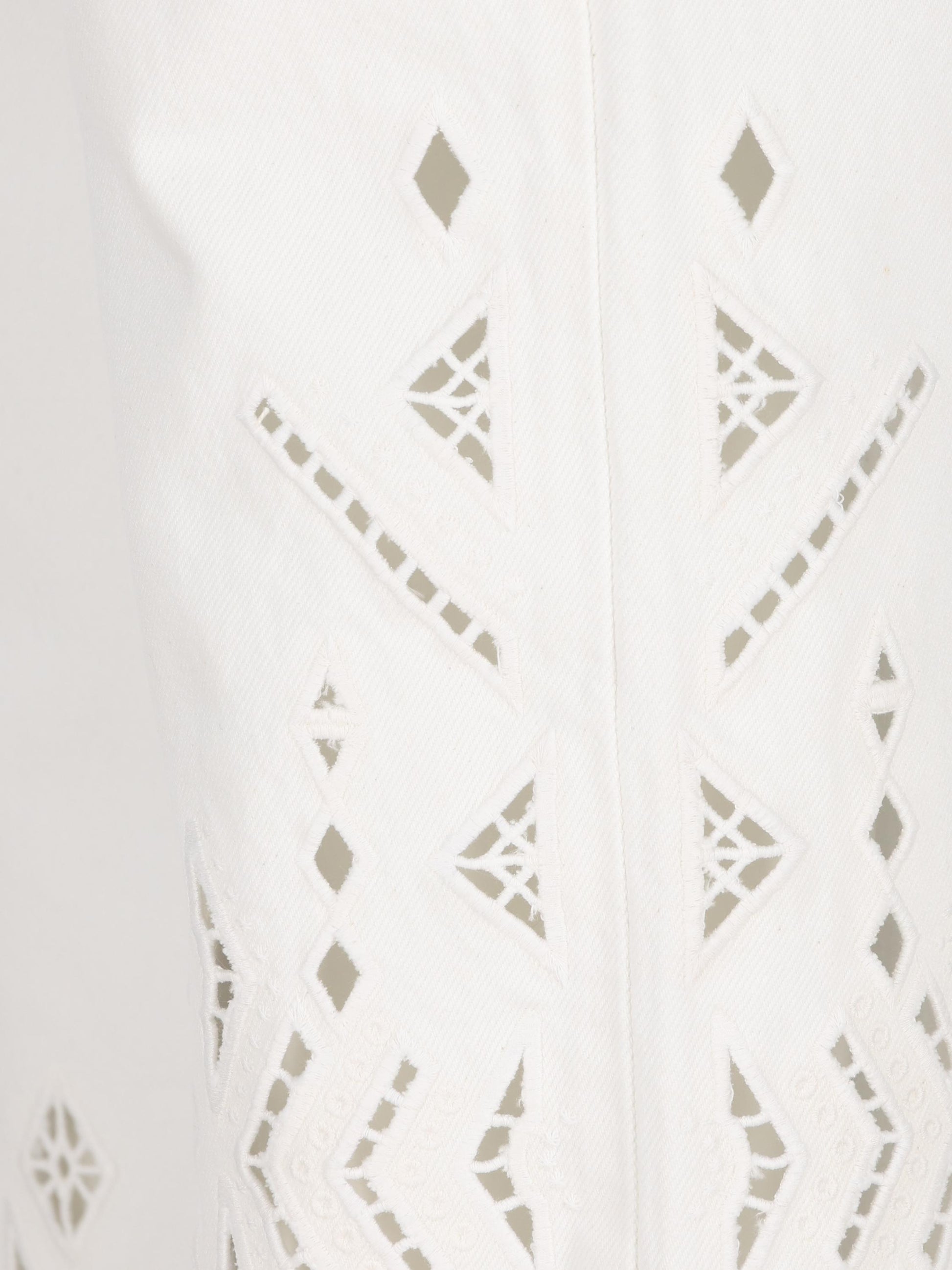 Pantaloni realizzati in cotone. 26EPA0694FA-D2H01I 20WH ISABEL MARANT 