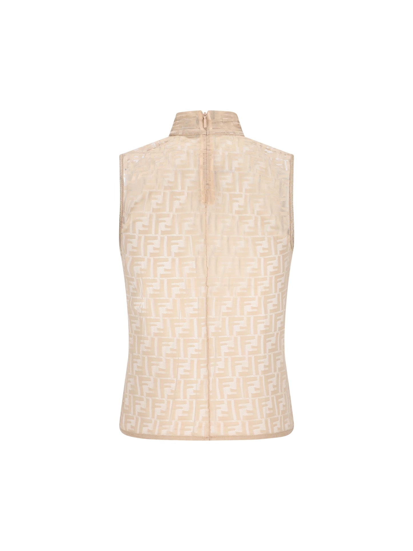 Top girocollo realizzato in poliammide. FS9763 AW8KF1UKB FENDI 