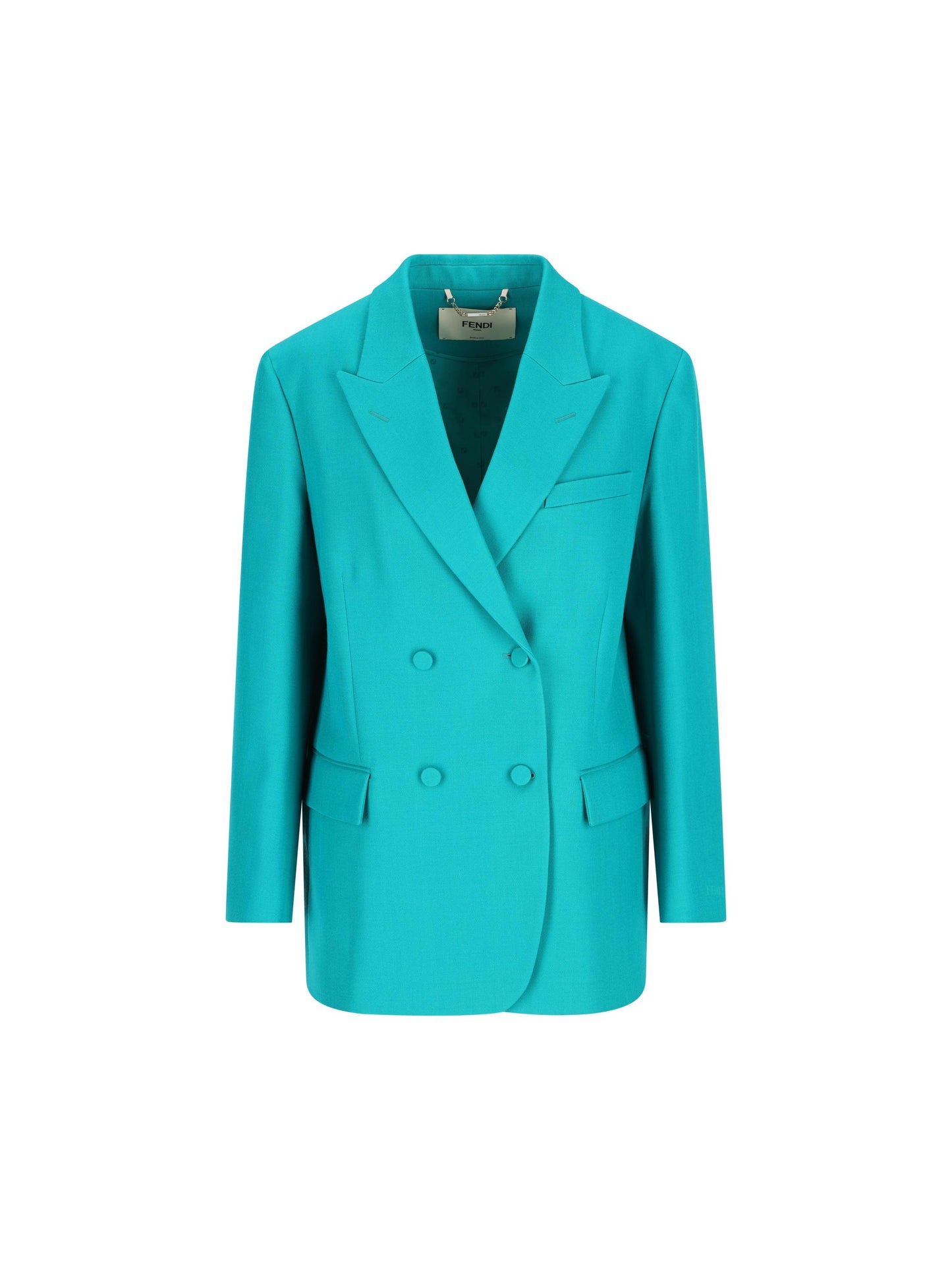 Blazer doppiopetto in lana vergine. FJ7685 AJYFF1UKL FENDI 